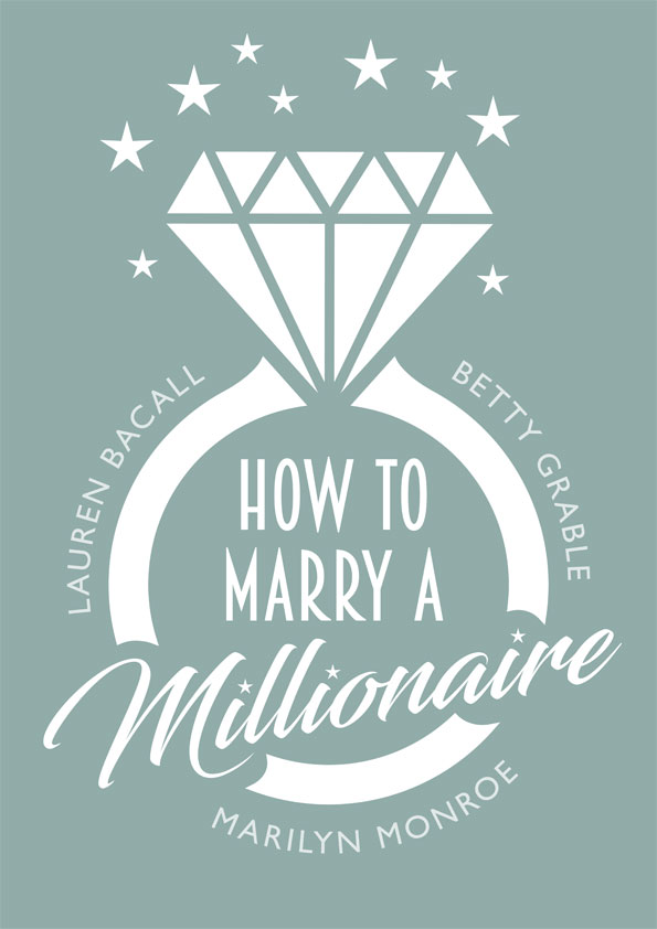 How To Marry A Millionaire - Alternative Movie Poster