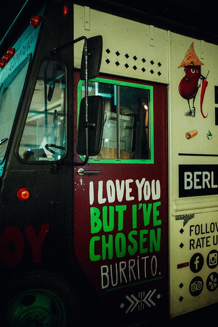I love you but i´ve chosen Burrito <3