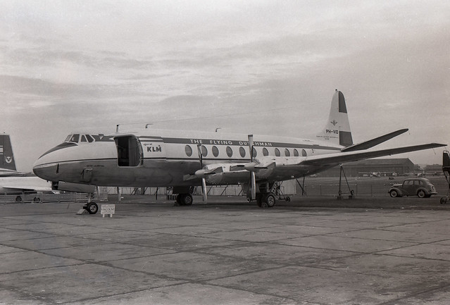 PH-VID. KLM Vickers V.803 Viscount