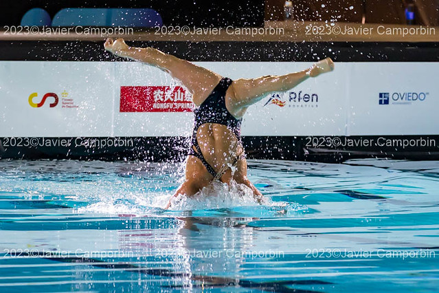 Artistic swiming world cup 2023. Superfinal. DUO.  FREE. WOMEN.