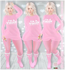 T&C  I'M A VIRGIN  MaitreyaBellezaSlinkLegacy - Pink
