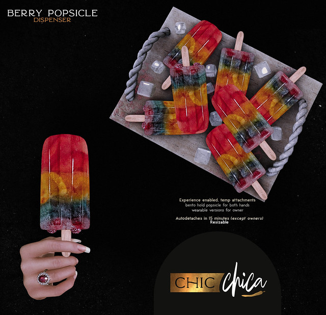 Berry popsicle dispenser by ChicChica