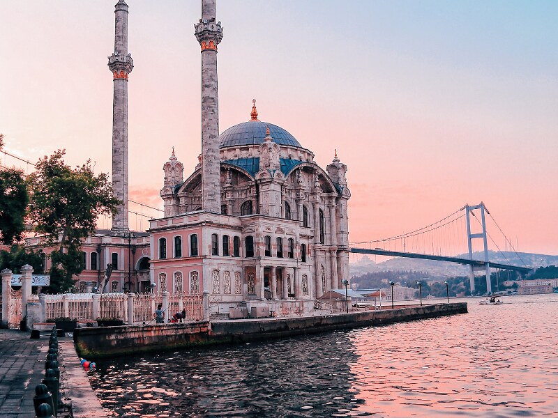 Istanbul Cappadocia Pamukkale itinerary - Ortaköy Mosque