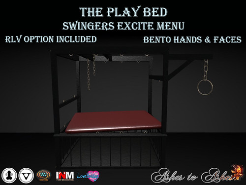 The Play Bed | by Second Life Ashes to Ashes