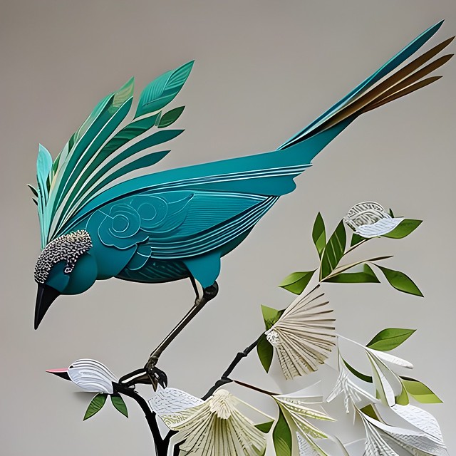 Bird, Paper Cut Out