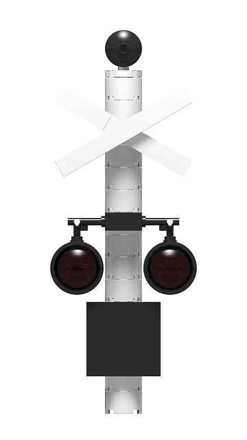 Large Scale Railway Xing Lights