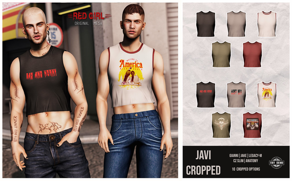 [RED GIRL] Javi Cropped – NEW!