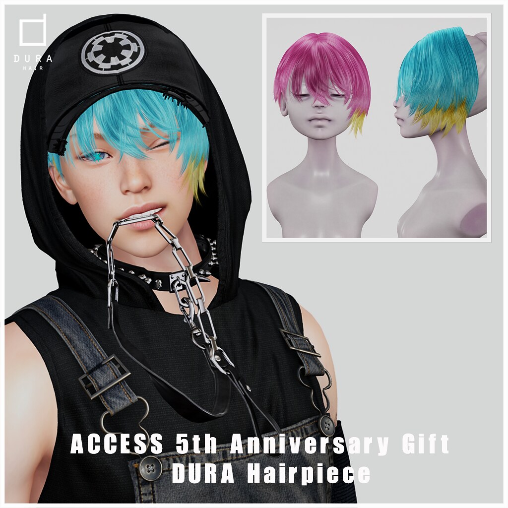 [DURA] Hairpiece  – ACCESS 5th Anniversary Gift