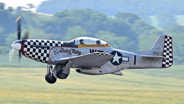 North American Mustang TF-51D 414251 G-TFSI Contrary Mary WZ-I USAAF 44-84847