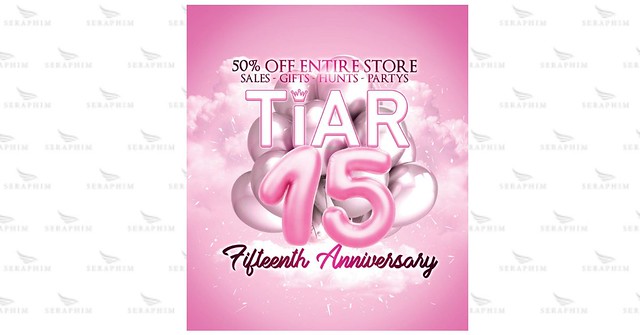 New 15th Anniversary 50% Off Storewide Sale At Tiar!