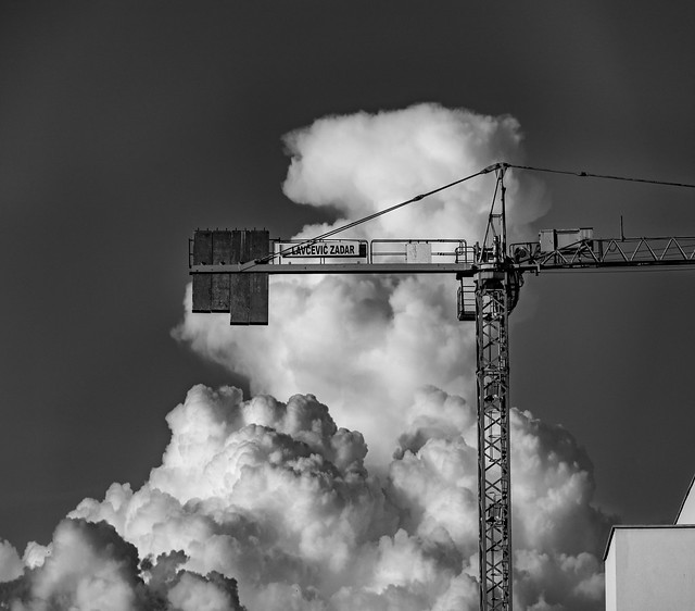 crane & cloud