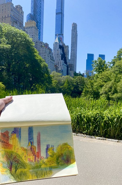 Central Park, NYC by Stephen B Whatley. May 2023