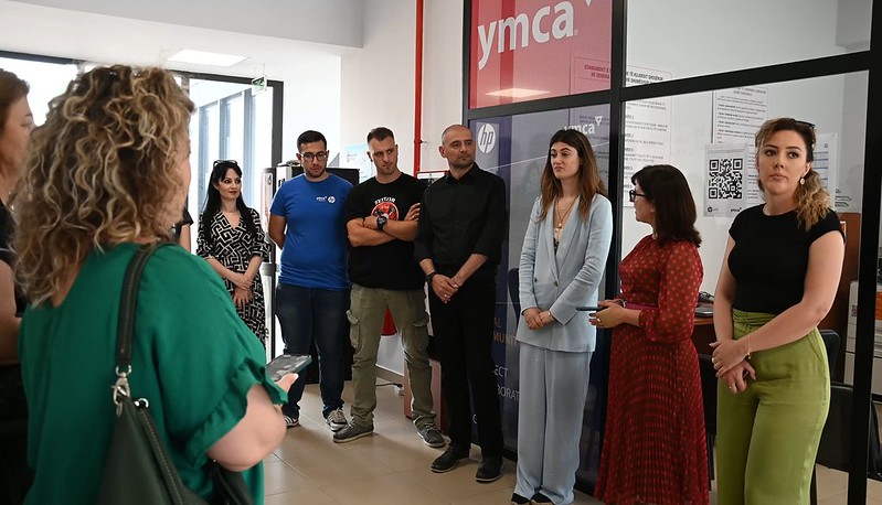 Visiting the YMCA Digital Community Hubs in Albania | 2023
