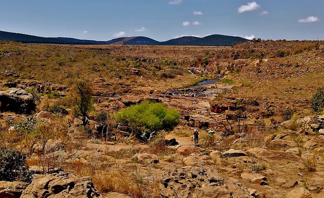 SÜDAFRIKA (South-Africa), Blyde River -Canyon - am Trauer-Freudenfluss, Bourkes Luck Potholes, Panorama, (serie) 22158