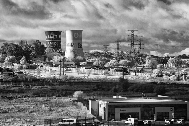 Soweto infrared landscape nice composition