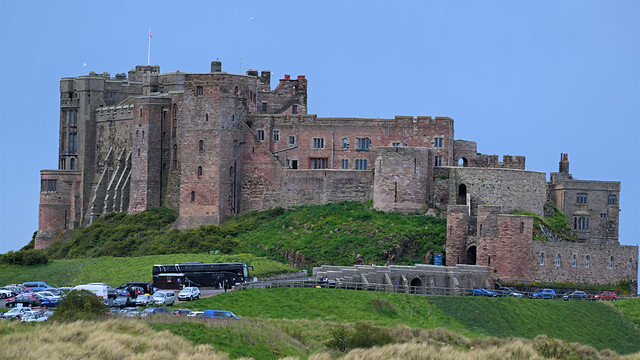 Bamburgh castle Located on the north east coast of England