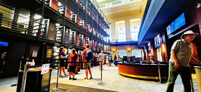 Library of Parliament Main Branch, in old Bank of Nova Scotia building