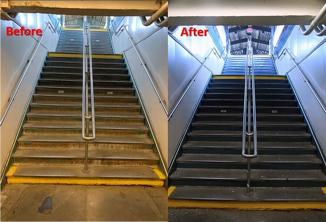 Before and After Photos of Kings Highway Station