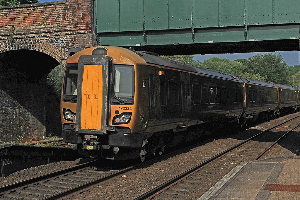 Class 172 172222 West Midlands Trains Hatton 10-06-2023