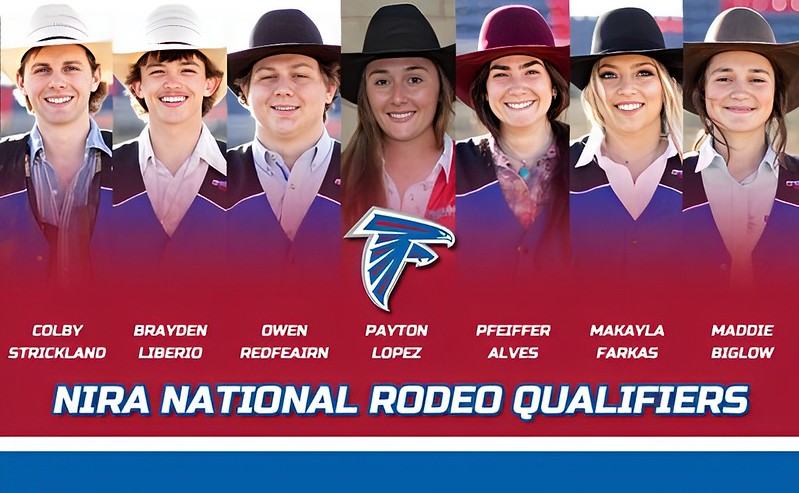 West Hills College Coalinga Celebrates Seven Student Athletes Advancing to College National Finals Rodeo