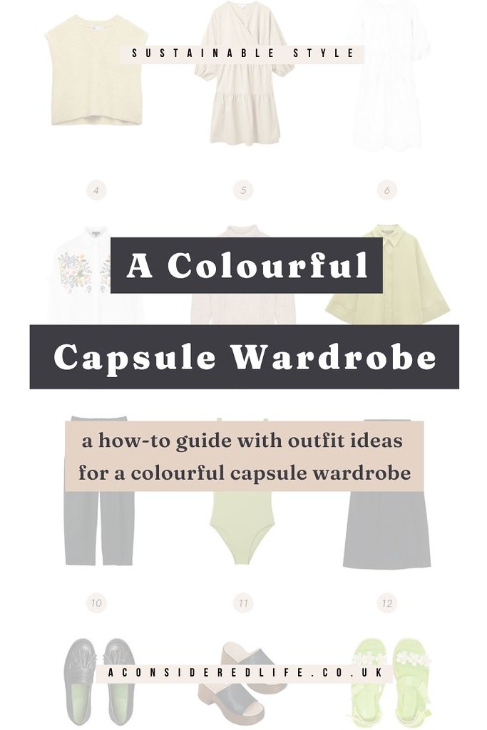 A Colourful Capsule Wardrobe