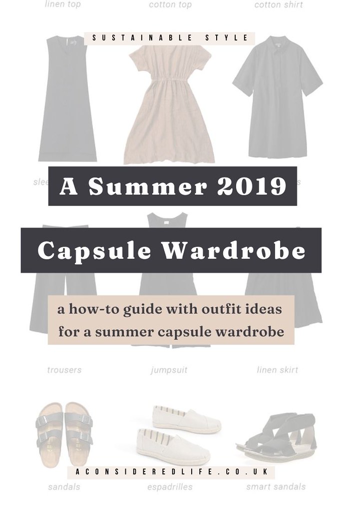 A Minimal Summer Capsule Wardrobe