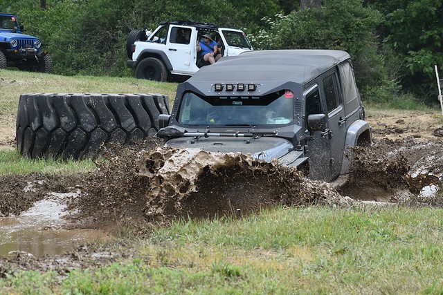 Mud pit @ 12th Annual Bantam Jeep Heritage Festival - Coopers Lake Campground, PA