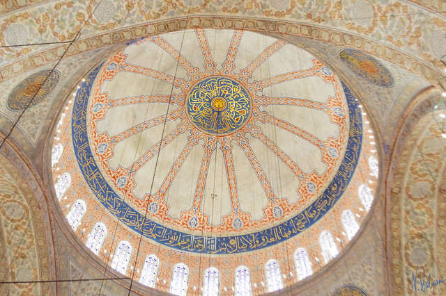 Dome in the Blue Mosque