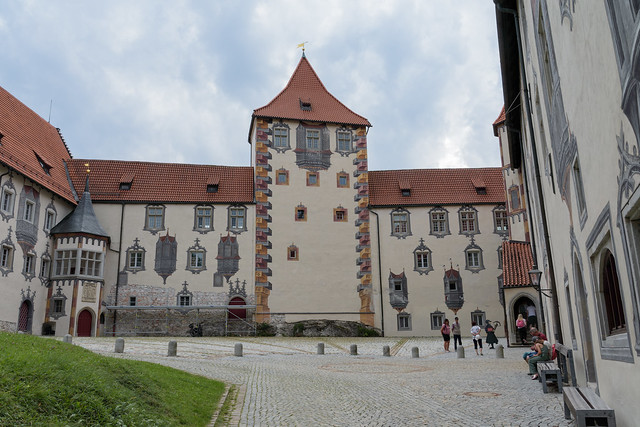 Hohes Schloss Courtyard.