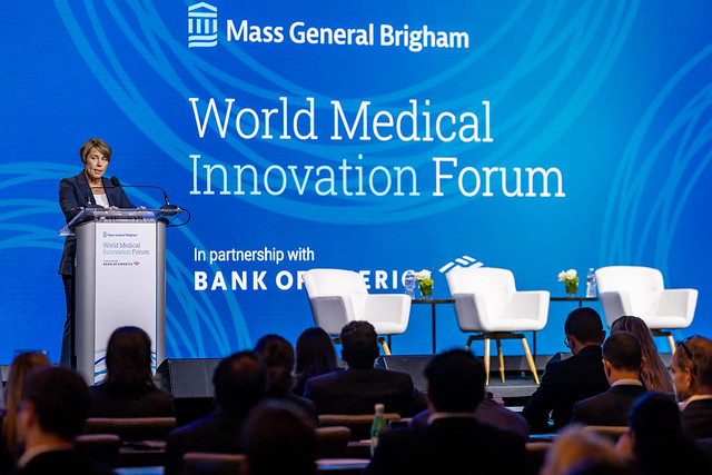 Governor Healey delivers keynote at World Medical Innovation Forum