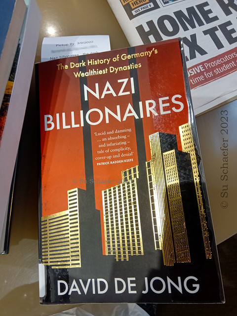 'Nazi Billionaires' - Cover art