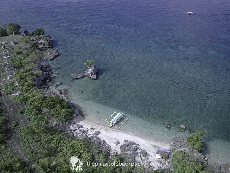 san juan batangas things to do: island hopping in Laiya