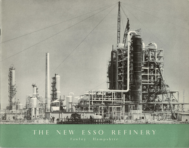 The new Esso Refinery, Fawley, Hampshire, UK ; a photographic survey : Esso Petroleum Ltd., London, 1951