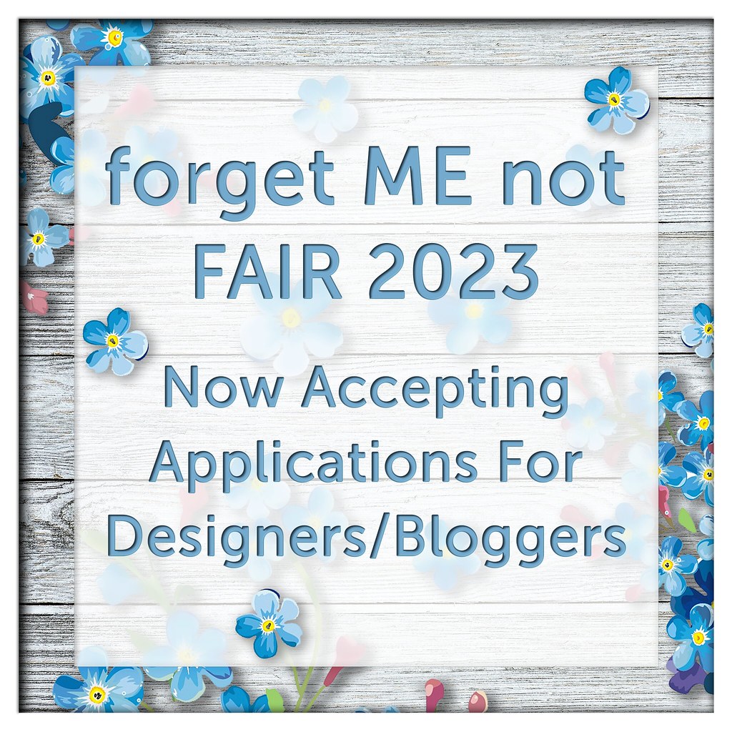 Designer & Blogger search – Forget ME not Fair 2023