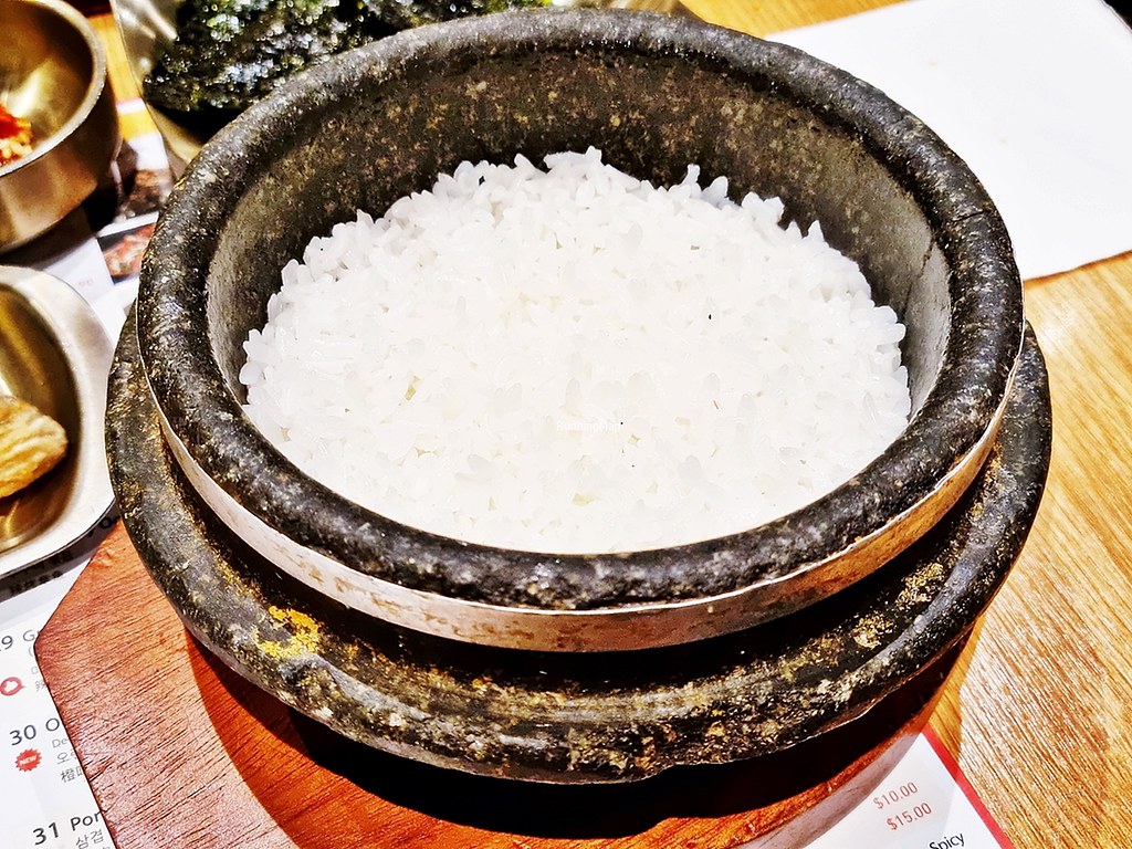 Dolsot Bap / Hot Stone White Rice