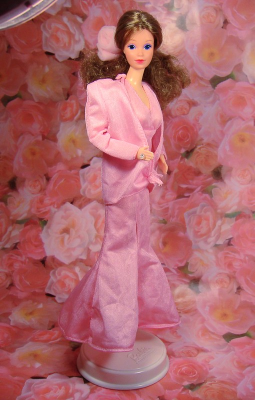Sweet Roses PJ in pink peignoir 1986 Fancy Frills #1