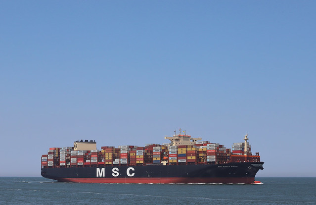 2617 Container Ship MSC Bianca Silvia Mvt 16-06-2023