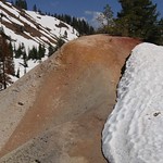 Lassen National Park: warm earth from the hydrothermal activity 