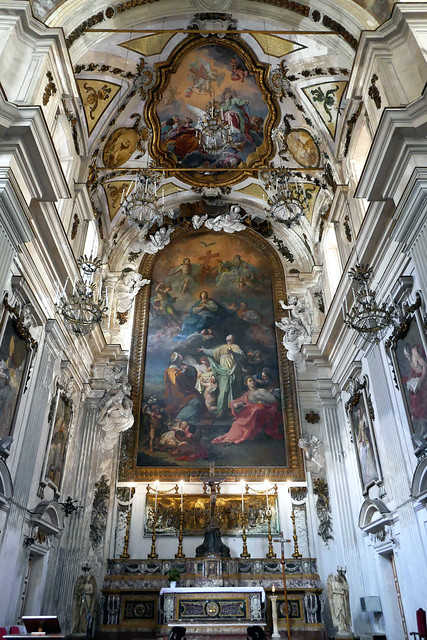 altar & choir, church of St Ninfa dei Crociferi