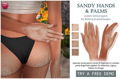 Sandy Hands & Palms (for Summerfest)