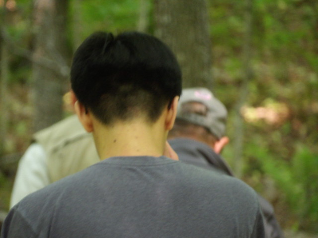 Young Asian Man's Nape