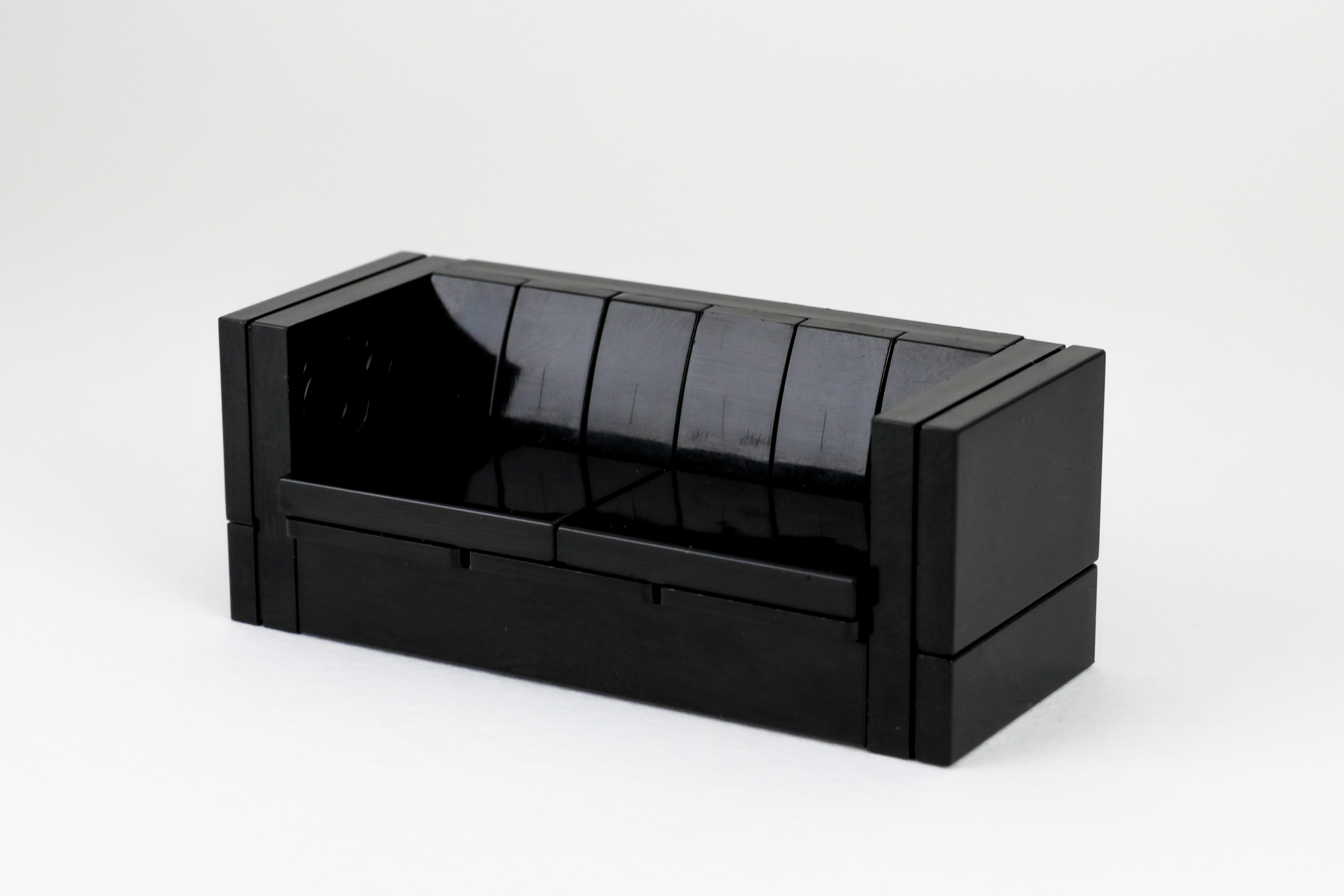 Amicie, 2 Seater Velvet Sofa (Dark Anthracite)