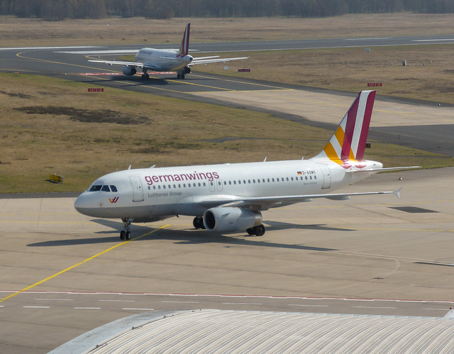 D-AGWO, Germanwings A319 at Koln, 25 March 2014,