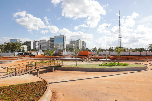 Jardim Burle Marx vai colorir região central de Brasília