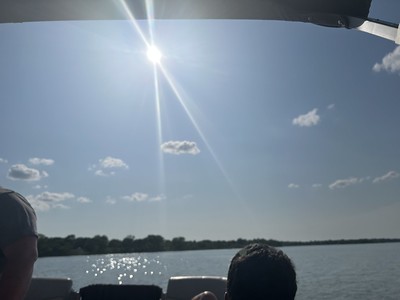 Sun, Boat, and Water... Good Life!