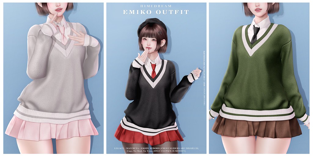 {HIME*DREAM} Emiko Outfit @Tres Chic (24hr GIVEAWAY)