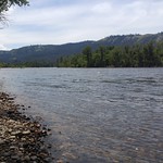 Clearwater River, Heart of the Monster, Nez Perce National Historical Park Joins the Snake at Lewiston