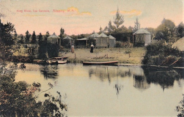King River Tea Gardens in Albany, Western Australia - 1910