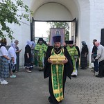 17 июня 2023, Встреча и проводы Волжского крестного хода в Старицком Свято-Успенском мужском монастыре