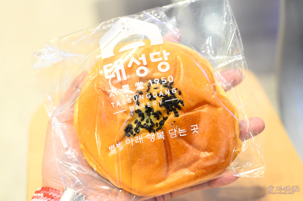 【韓國釜山】太星堂1950，招牌口味買太慢會缺貨、綿密鮮奶油紅豆麵包！3